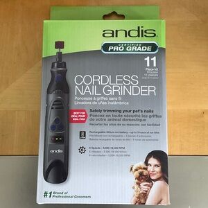 Andis Cordless Dog Nail Grinder NWT